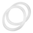 thumbnail image 1 of TEHAUX Replacement Silicone Gasket 2Pcs Ice Cream Machine Parts For Ice Cream Making, 1 of 8