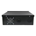 thumbnail image 4 of Heavy Duty 15" x 15" x 5" DVR Security Lock Box 16 Gauge with Exhaust Fan for CCTV Security Systems - Black, 4 of 5