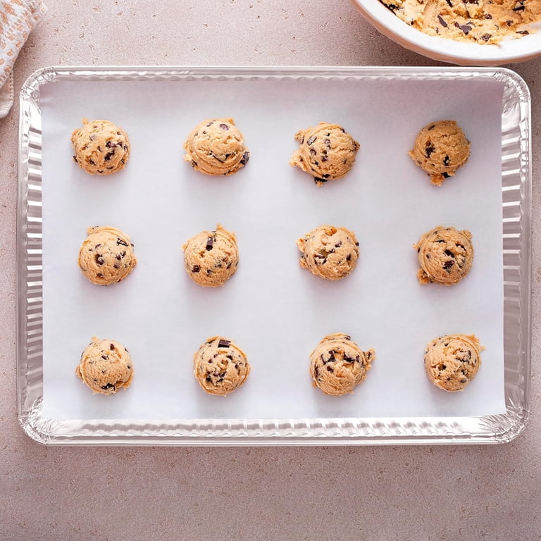 Disposable Aluminum Foil Cookie Sheets 13 X 17 Inch 5-Pack photo 3