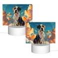 thumbnail image 2 of Fotbe Colorful Sky Puppy Pattern Acrylic Night Light Gift with 3 Color ModesTouch-Sensitive LED Lamp Perfect Gift for Mother's Day, Birthday, or Christmas, 2 of 9