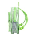 thumbnail image 5 of Fuel Unisex Clear Backpack and Drawstring Bundle, Lime Sizzle, 5 of 7