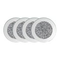 thumbnail image 1 of Matsuzay 4Pcs Mirrored Exquisite Stain-Resistant Insulation Placemat Supplies Bar Mats Dinner Cup Dining Restaurant Household Cocina y Comedor Matsuzay HA036093-00, 1 of 6