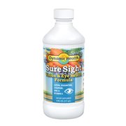 Dynamic Health Sure Sight | Liquid Vision & Eye Health Support Formula | Lutein, Zinc, Vitamin A & More | Vegetarian, No Gluten | 8oz, 24 Serv