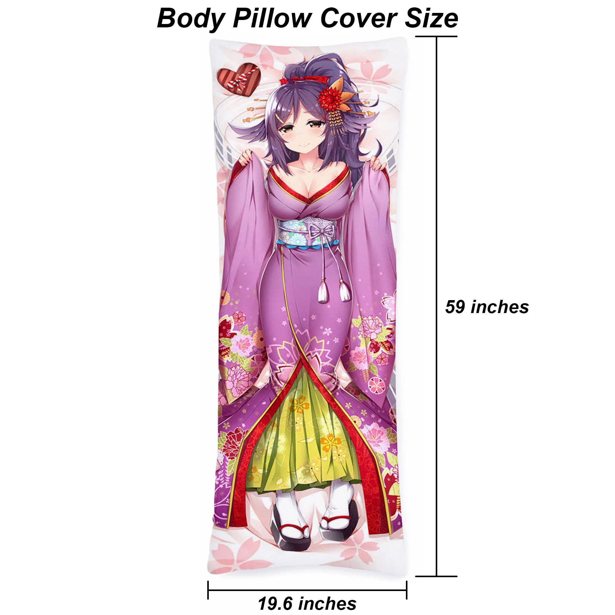 Genshin Impact Qiqi Anime Girl Dakimakura Hugging Body Pillow Cover Case