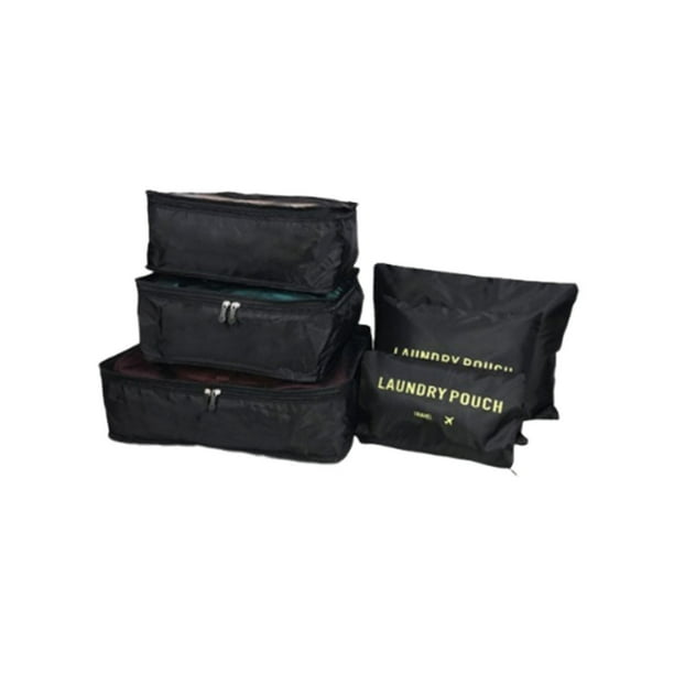 Bolsas organizadoras de equipaje de viaje, cubos de embalaje para maletas, almacenamiento multifuncional para ropa, artículos de aseo y accesorios, accesorios de viaje ligeros para viajes de negocios