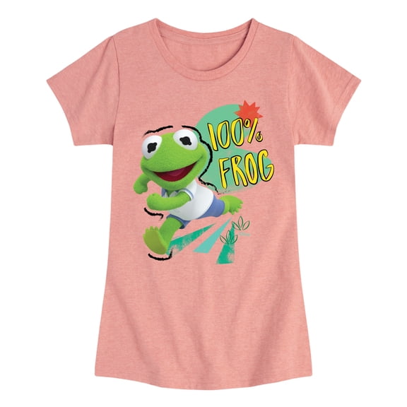 Muppet Babies - Kermit - Toddler & Youth Girls Short Sleeve Graphic T-Shirt