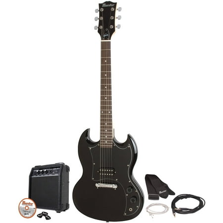 Maestro by Gibson MESGBKCH Double Cutaway Electric Guitar Kit