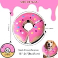 thumbnail image 2 of GHSDFBB Inflatable Dog Cone Collar, Protective Recovery Collar Cone for Small Medium Large Dogs and Cats, Soft E-Collar Dog Donut Cone Alternative After Surgery, 2 of 7