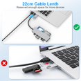 thumbnail image 4 of Lector de tarjetas Rytaki Pro CFast 2.0 USB C 3.0 5 Gbps 5 en 1, 4 of 8