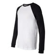 thumbnail image 2 of Bella + Canvas 3000C Men's Jersey Long-Sleeve Baseball T-Shirt, 2 of 5
