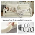 thumbnail image 3 of Modern Removable Sofa with Cushions and Storage, for Living Room Apartment, Beige, 3 of 6