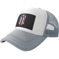 thumbnail image 1 of Puerto Rico Flag Mesh Back Trucker Cap Baseball Cap, 1 of 8