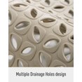 thumbnail image 5 of VUNATE Shower Mat Non Slip Bath Mat for Tub and Shower Floor Mat Machine Washable Bathtub Mat with Suction Cups and Drain Holes Shower Mat for Bathtub 15.5"x27.5" Khaki Bathroom Accessories, 5 of 7