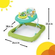 Bright Starts Wanderlights 2-in-1 Baby Walker for Infants, Blue, Green