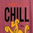 thumbnail image 3 of Disney - Here To Chill - Women's Short Sleeve Graphic T-Shirt, 3 of 5