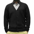 thumbnail image 4 of Classics By Palmland Men's Long-Sleeve Links Cardigan Sweater, 4 of 13