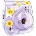 thumbnail image 3 of Transparente Para Cámara Compatible Con Instax Polaroid Mini11/9/8 Funda Transparente Daisy Babysbreath Bolsa De Almacenamiento Para Cámara Eigraketly HA039882-04, 3 of 6