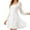 White, variant on ChaoHeng Plus Size Dresses Long Sleeve Long Dresses for Women Women's Fashion Casual Collar Solid Color Long Sleeve Slim Dress