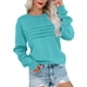 thumbnail image 1 of Neewe Women's Crew Neck Sweatshirt Loose Pullover Long Sleeve Shirts Soft Tops for Women Fall Clothes 2026, 1 of 5