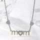 thumbnail image 1 of Love Mom Letters Pendant Necklace Gold Rose Gold Silver Necklace Mother's Day Thanksgiving Birthday Gift, 1 of 2