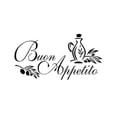 thumbnail image 1 of Pegatina mural de pared extraíble de PVC con texto "Buon Appetito" para dormitorio y sala de estar., 1 of 3