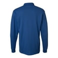 thumbnail image 3 of Jerzees SpotShield Long Sleeve Polo for Men Size up to 2XL, 3 of 5