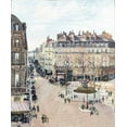 thumbnail image 2 of Stellar Design Studio 20x23 White Modern Wood Framed Museum Art Print Titled - La Rue Saint Honore, 2 of 4