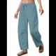 thumbnail image 1 of Pantalones Deportivos para Mujer con Cintura Elástica, Pierna y Cordón Ajustable, Estilo Palazzo Informal con Bolsillos. Azul L, 1 of 6
