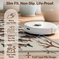 thumbnail image 6 of Design&I 6'x9' Washable Area Rug Fish Bass Cabin Antler Motifs Fishing Clownfish Lake for Queen Size Bedroom, Under Bed, Sleek Flatweave Pet Friendly, 6 of 7