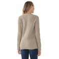 thumbnail image 6 of PrettyGuide Women's Sweater Crewneck Cable Knit Long Sleeve Pullover Tops, 6 of 6