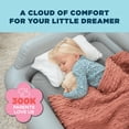 thumbnail image 2 of SlumberPod SlumberTot Cama de viaje inflable para niños pequeños - Colchón de aire portátil para niños con protectores de seguridad - Tamaño perfecto ideal para viajes o uso doméstico - Incluye bomba, 2 of 5
