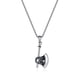thumbnail image 1 of Collar de hombre, collar de calavera, elegante, colgante de calavera, cadena, acero inoxidable, hipoalergénico, accesorio de hip hop, cumpleaños, regalo, 1 of 5