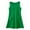 Green, variant on Toddler Girls Eyelet Sundress Solid Summer Casual Tank Dress with Pocket, Sizes 3-14