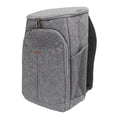 thumbnail image 3 of Mochila refrigeradora para acampar de 18L, bolsa térmica impermeable a prueba de fugas con aislamiento térmico para fiambrera para bebidas de frutas, billetera para teléfono móvil, color gri, 3 of 10