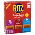 thumbnail image 2 of RITZ Fresh Stacks Variety Pack, 3 Flavors, Travel Snacks, 8.85 oz (6 Multi Snack Packs), 2 of 17