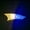 Yellow-Blue, variant on Radetop Wheel LED Spoke Lights, 2 Pack, USB Rechargeable, 14-29 Inch Bicycle