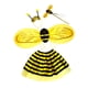 thumbnail image 2 of Kit de disfraz de abeja para niñas, accesorios para fiestas de carnaval y disfraces Amarillo, 2 of 9