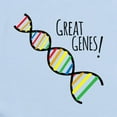 thumbnail image 2 of CafePress - Great Genes Body Suit - Baby Light Bodysuit, Size Newborn - 24 Months, 2 of 4