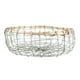 thumbnail image 3 of Cesta de frutas, soporte para almacenar bocadillos, cesta de alambre, frutero, cesta para guardar huevos, cesta para huevos 26cmx9cm, 3 of 9