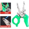 thumbnail image 4 of Mini Pelacables, Cortador y Crimpador, Multiherramienta de Bolsillo con Resorte, 95 mm, 50 g para Electricistas, Proyectos de Bricolaje y Reparaciones, 4 of 6