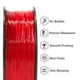 thumbnail image 2 of Geeetech TPU Filament 1.75mm, Flexible 3D Printer Filament Roll, 1kg（2.2ibs） Spool, Dimensional Accuracy +/- 0.03 mm, Fit Most FDM Printer (TPU red), 2 of 6