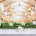 thumbnail image 5 of 2 Pack Artificial Vines Faux Eucalyptus Garland, Fake Eucalyptus Greenery Garland Wedding Backdrop Arch Wall Decor, 6 Feet Fake Hanging Plant for Table Festival Party Decorations, 5 of 8