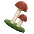 thumbnail image 3 of Shisuyan Pet Cat Scratching Post Mushroom Shape Sisal Board Scratcher Toy Plaything, 3 of 8