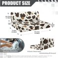 thumbnail image 4 of SCRAWLGOD Cow Print Stretch RV Dinette Cushions Covers Universal 2 Piece Set RV Dinette Booth Seat Slipcover Replacement Non Slip Camper Booth Cushion Slipcover, 4 of 8