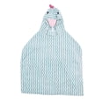 thumbnail image 1 of Albornoz con capucha y toalla, batas envolventes de terciopelo coral para niños, niños pequeños, piscina, playa, 1 of 8