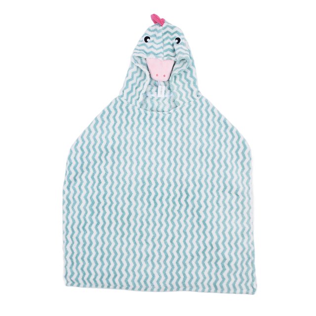 Albornoz con capucha y toalla, batas envolventes de terciopelo coral para niños, niños pequeños, piscina, playa