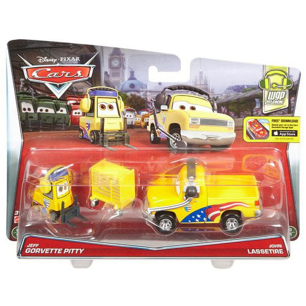 Disney/Pixar Cars Jeff Gorvette's Pitty & John Lassetire Vehicle