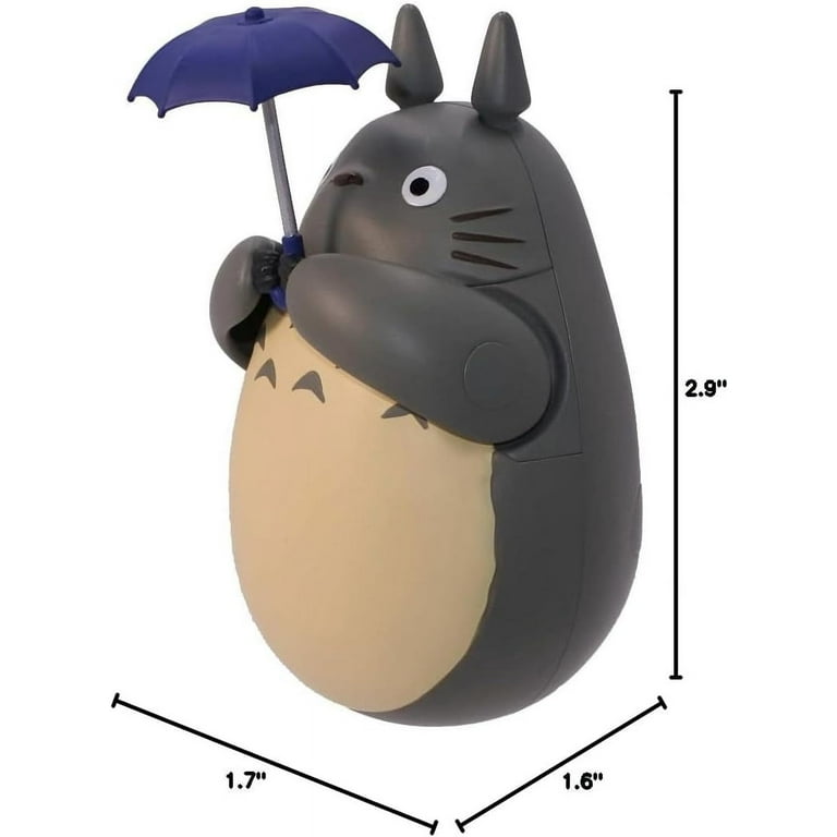 top dog MEW×Totoro 陽炎×Totoro Studio Ghibli My Neighbor Totoro Gray Totoro Tilting Figure Ensky