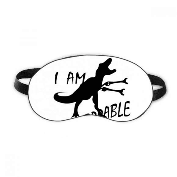 Arm Dinosaur Stick Sleep Eye Shield Soft Night Blindfold Shade Cover