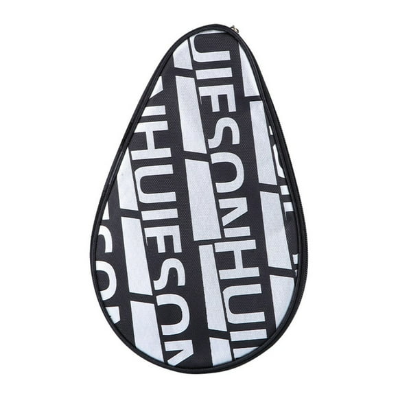 Housse de Chauve-Souris de Tennis de Table Sac à Raquettes Pochette Zippée